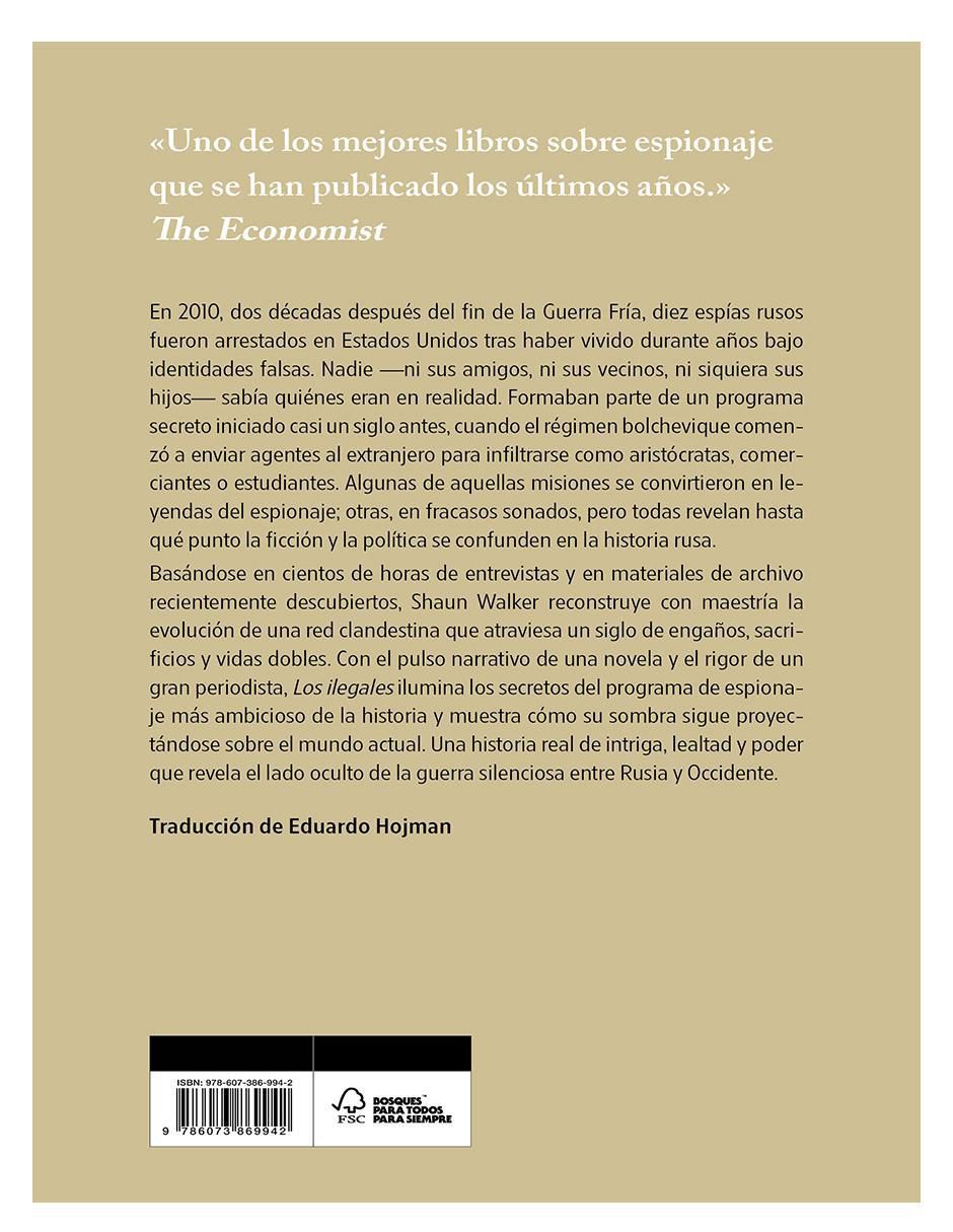 Libro Los ilegales de Shaun Walker 2