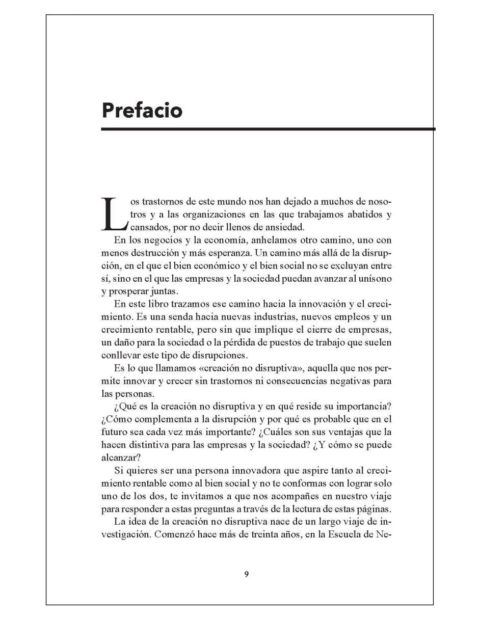 Libro Beyond Disruption - Innovar y crecer sin destruir valor ni empleo de W. Chan Kim/ Renée Mauborgne 5
