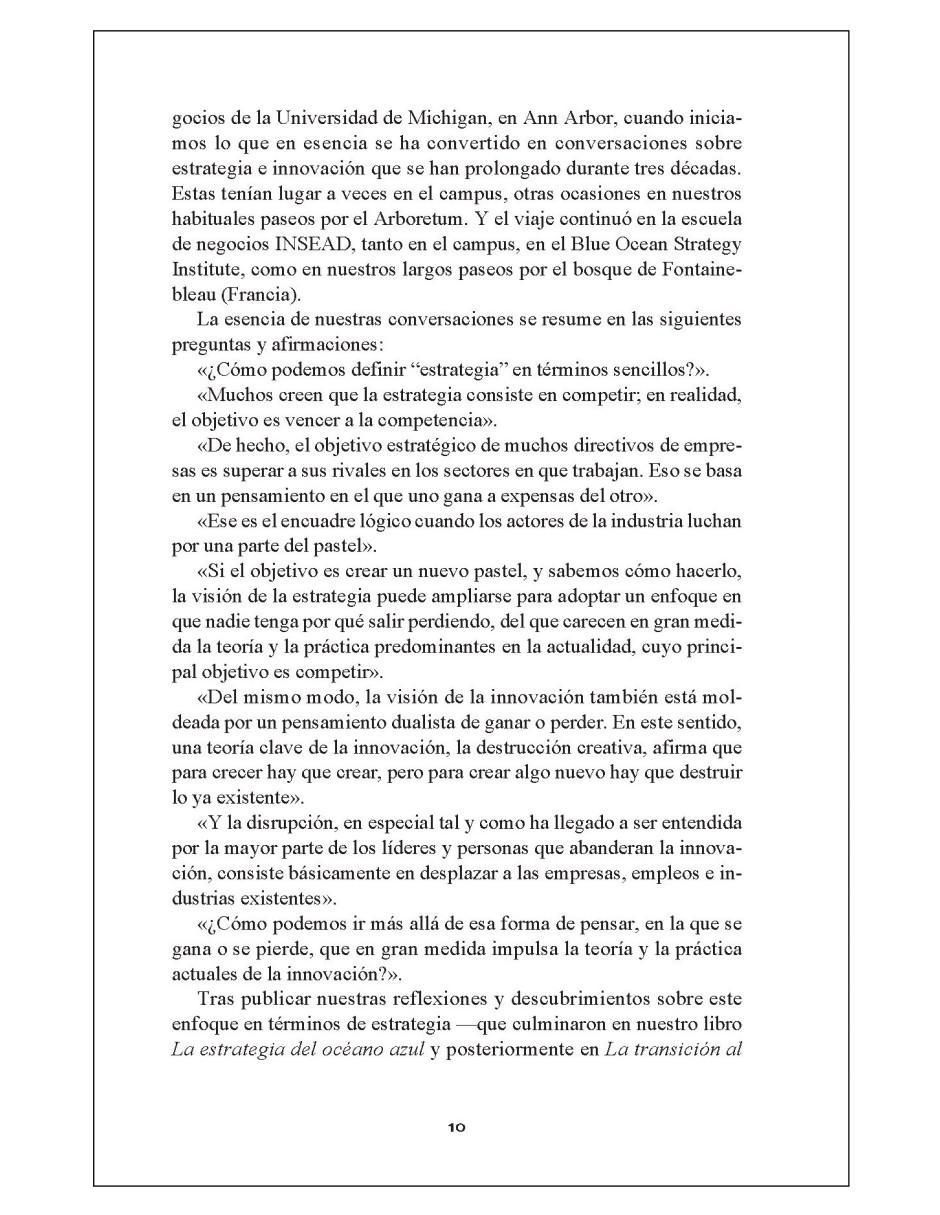 Libro Beyond Disruption - Innovar y crecer sin destruir valor ni empleo de W. Chan Kim/ Renée Mauborgne 6