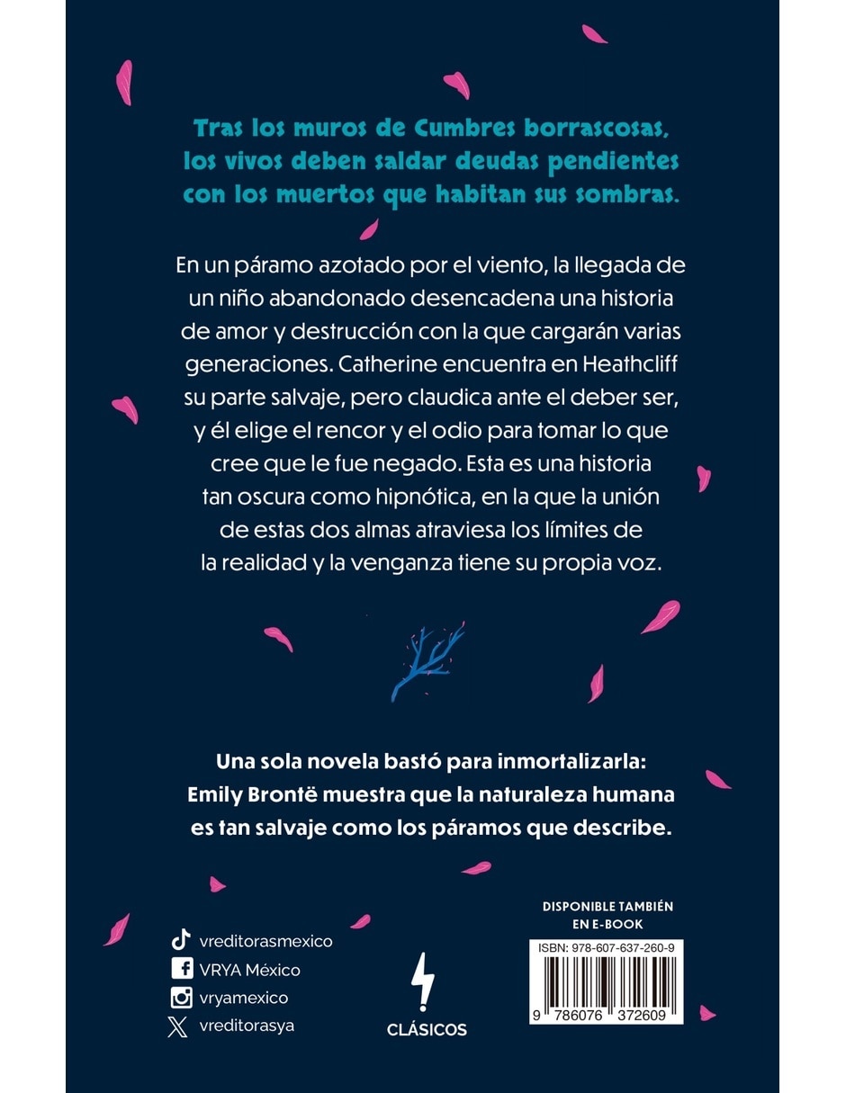 Libro CUMBRES BORRASCOSAS de Emily Bronte 3