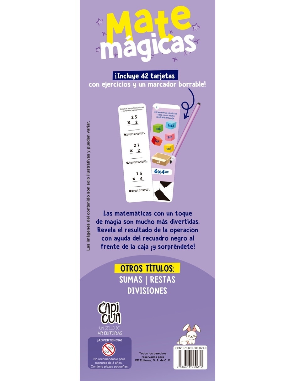 Libro Matemágicas : Multiplicaciones de Capicua 3