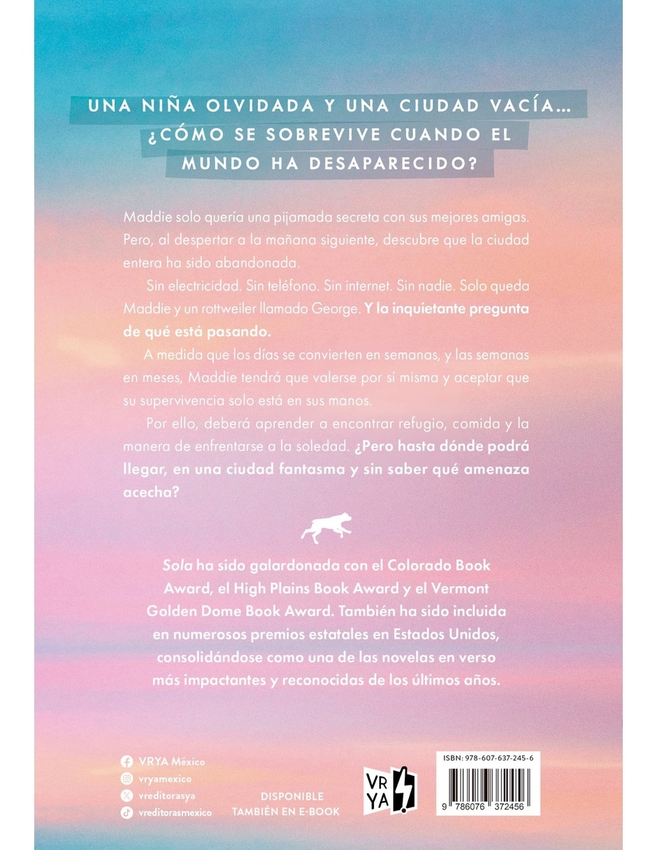 Libro Sola de Megan E. Freeman 2