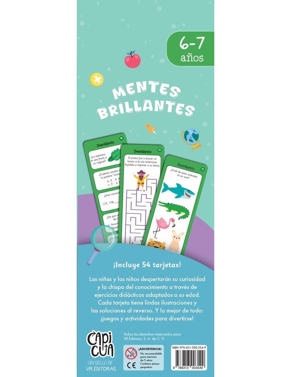 Libro Mentes Brillantes 6-7 años de Capicua 3