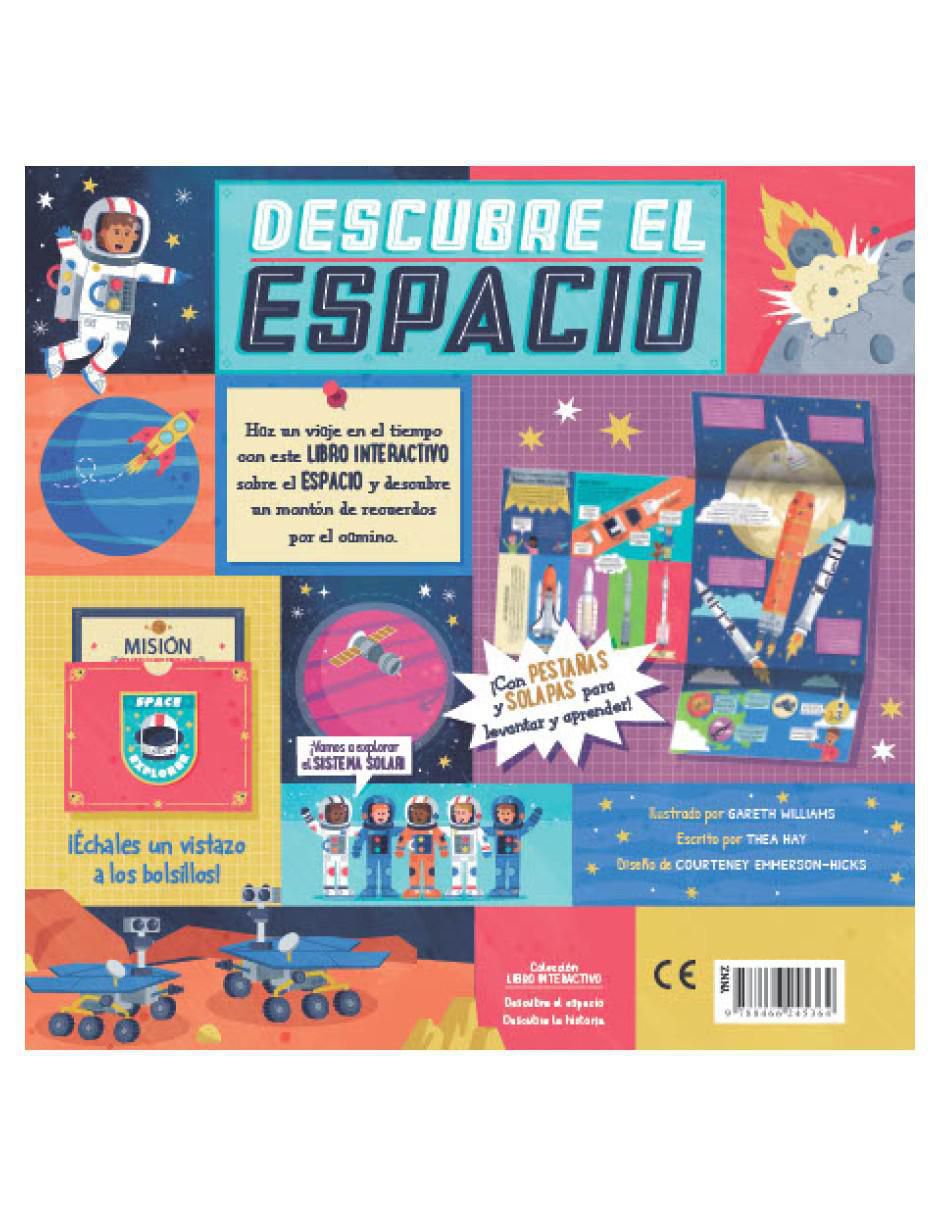 Libro Descubre El Espacio - Sobres Con Sorpresas y Desplegables de Thea Hay 2