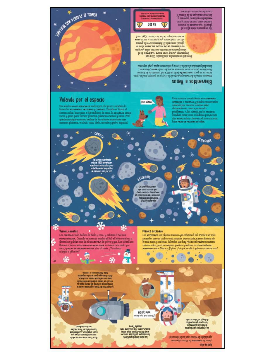 Libro Descubre El Espacio - Sobres Con Sorpresas y Desplegables de Thea Hay 4