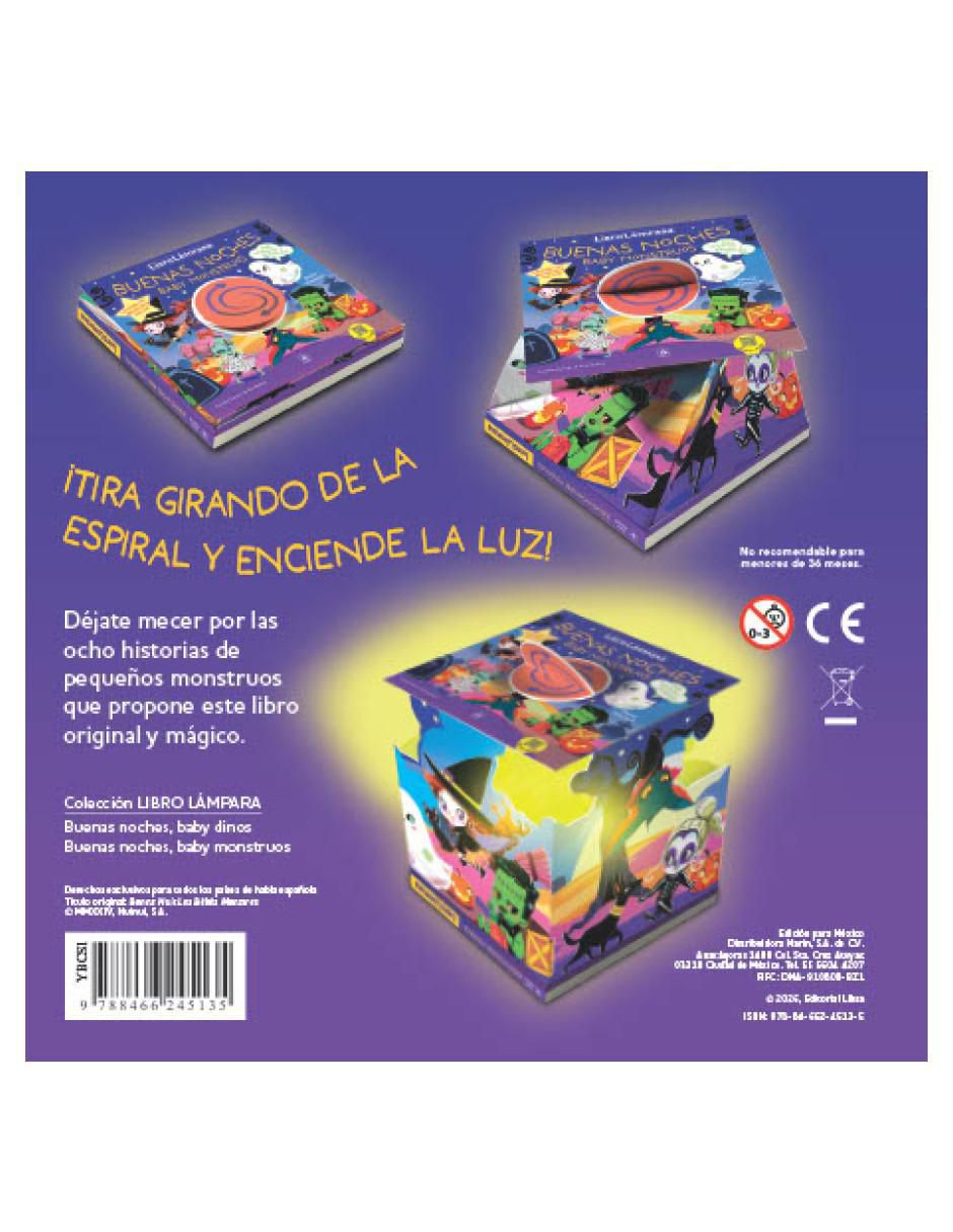 Libro Buenas Noches Baby Monstruos de David Hawcock 2