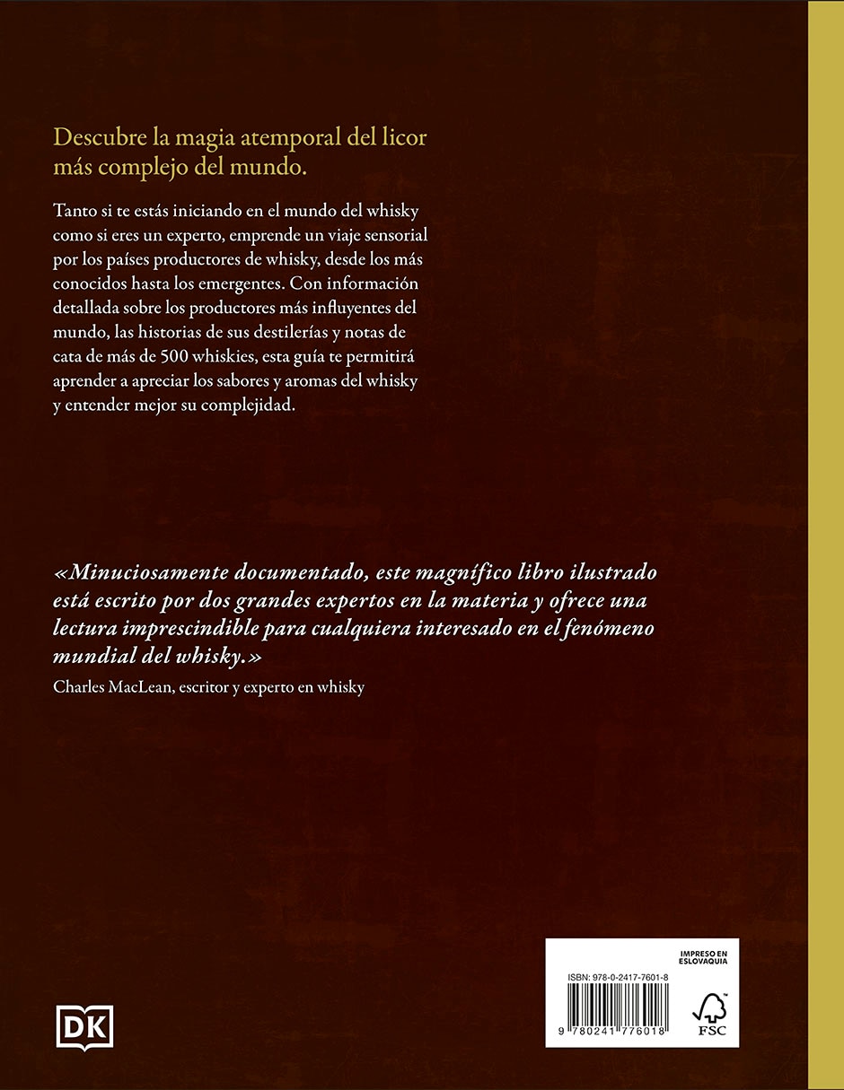 Libro El libro del whisky de DK 2