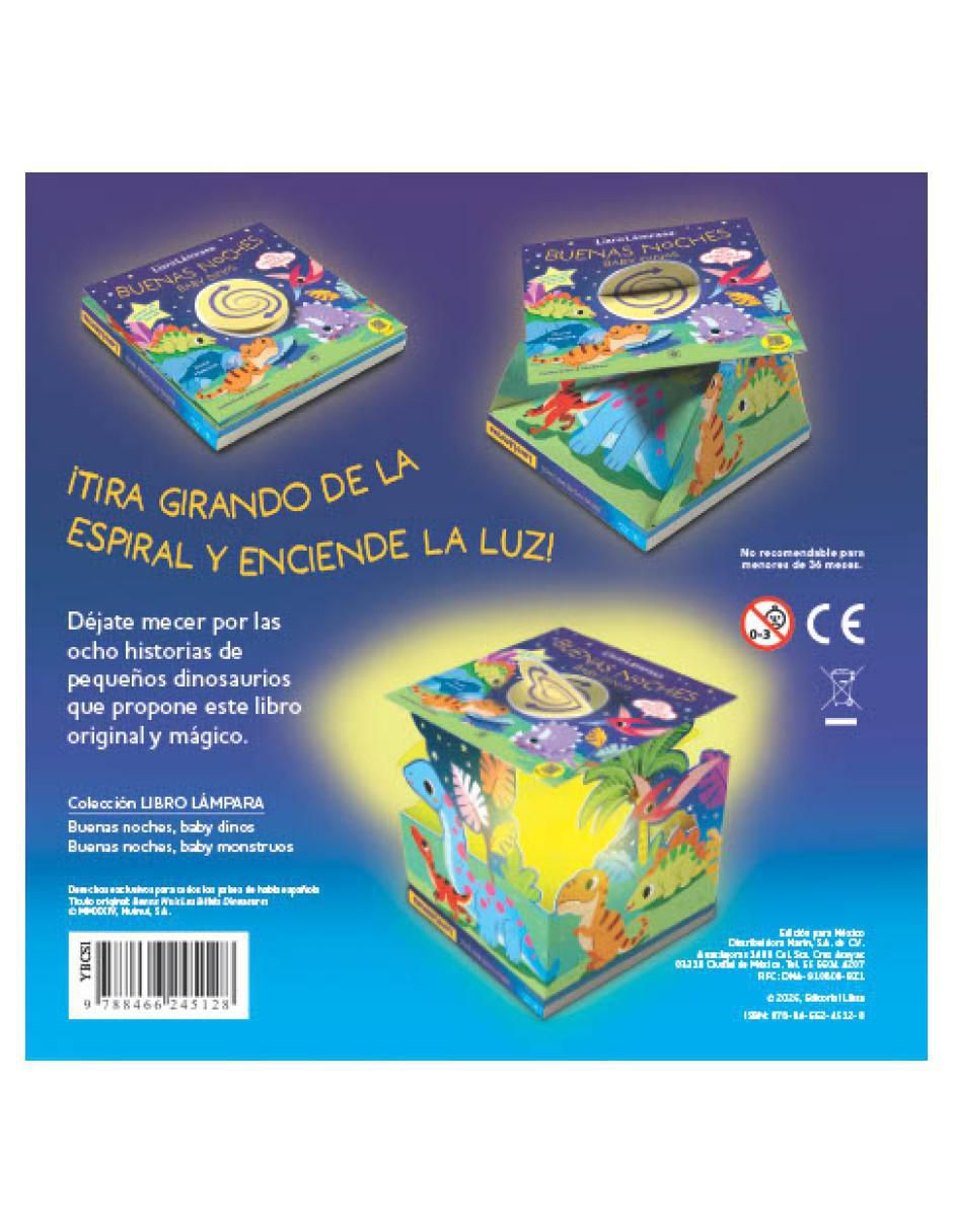 Libro Buenas Noches Baby Dinos de David Hawcock 2