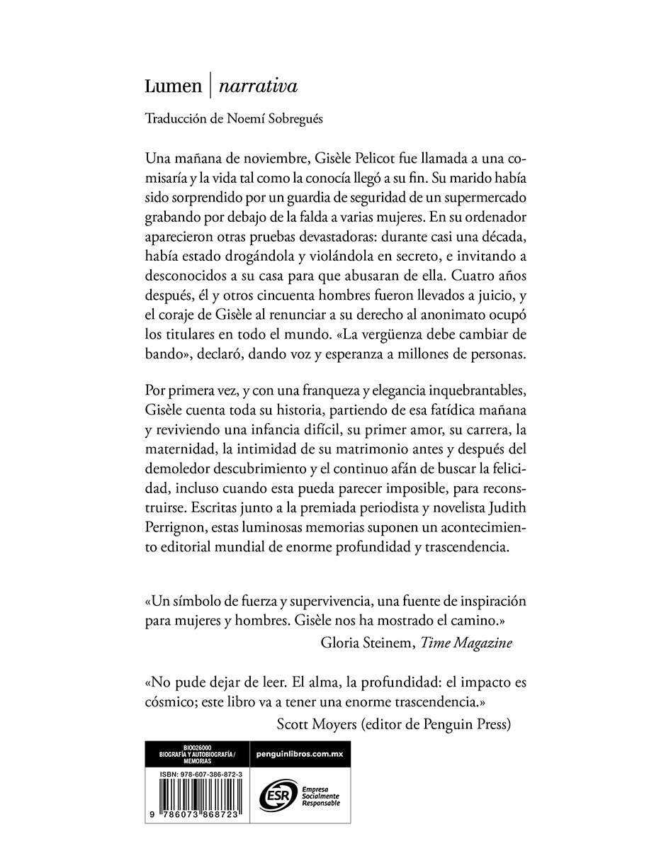 Libro Un Himno a la Vida de Gisèle Pelicot 2