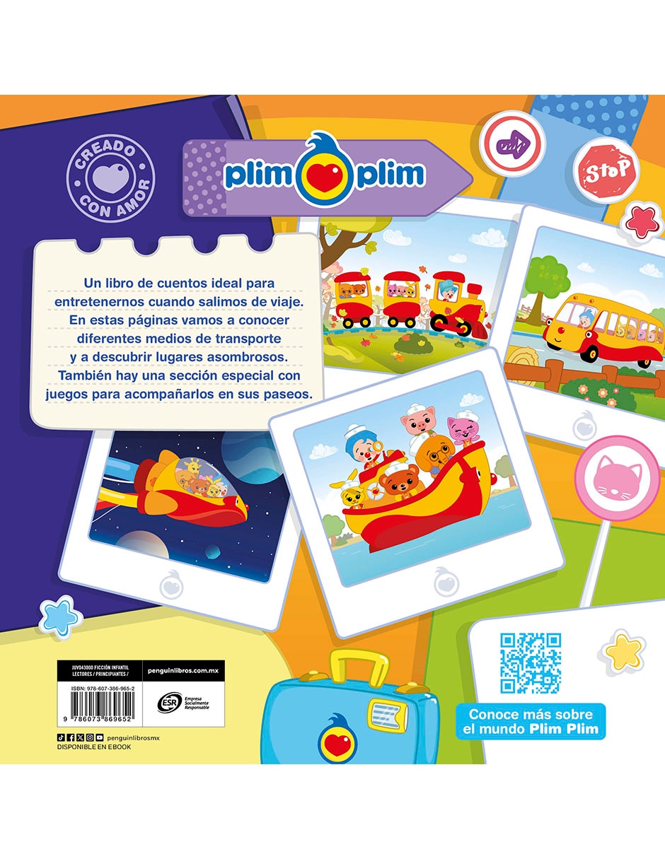 Libro Cuentos cortos para viajar con Plim Plim 2