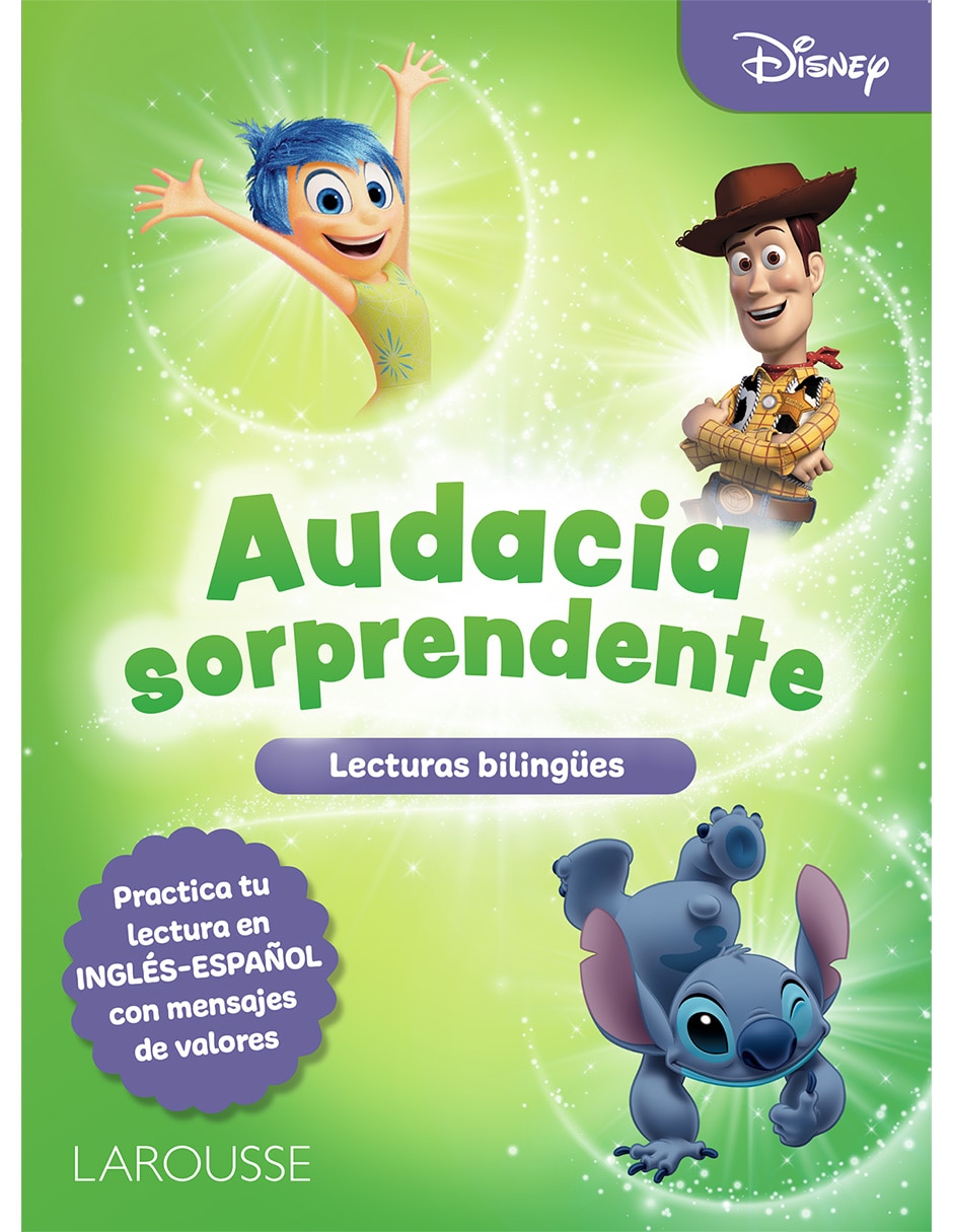 Libro Disney Lecturas Bilingües de Película Audacia Sorprendente de Ediciones