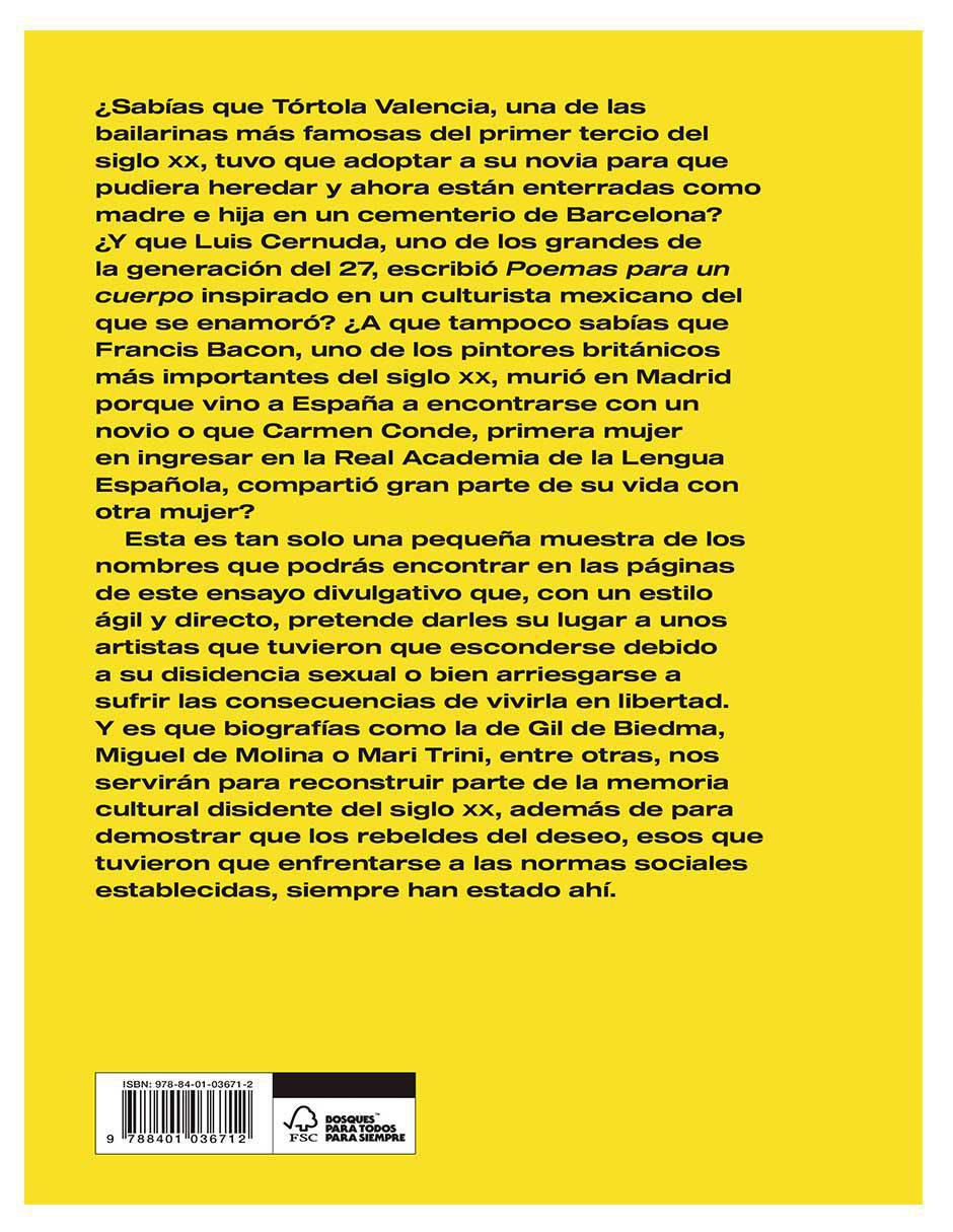 Libro Rebeldes Del Deseo Barea Lgtb de Carlos Barea 3