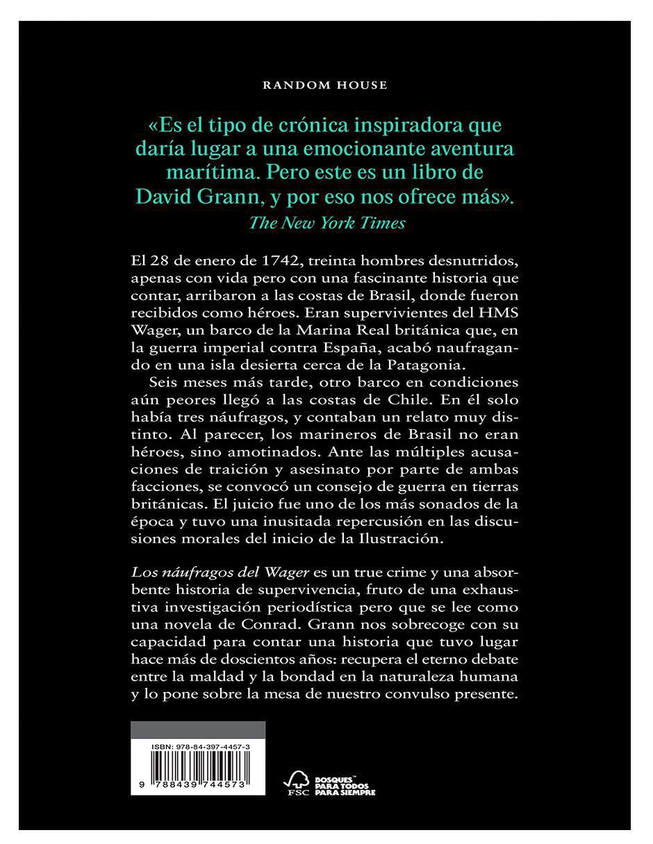 Libro Los Naufragos Del Wager de David Grann 2