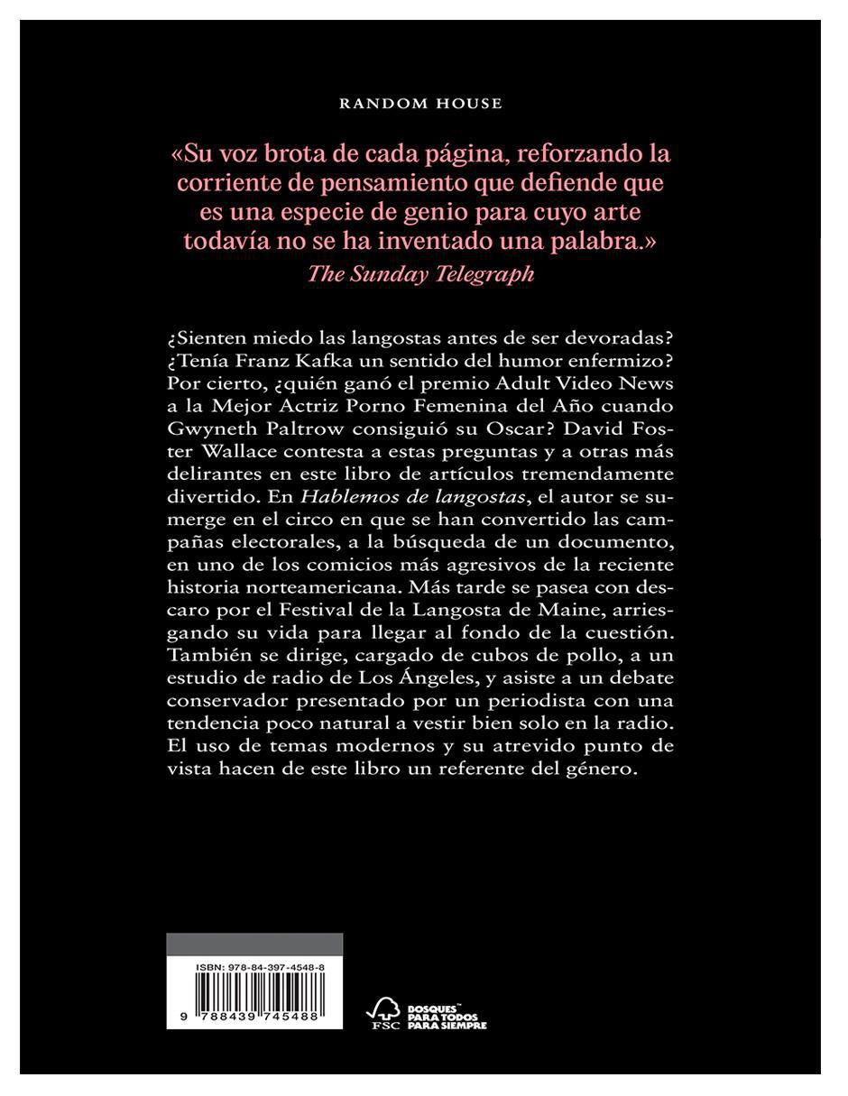 Libro Hablemos de Langostas de David Foster Wallace 2