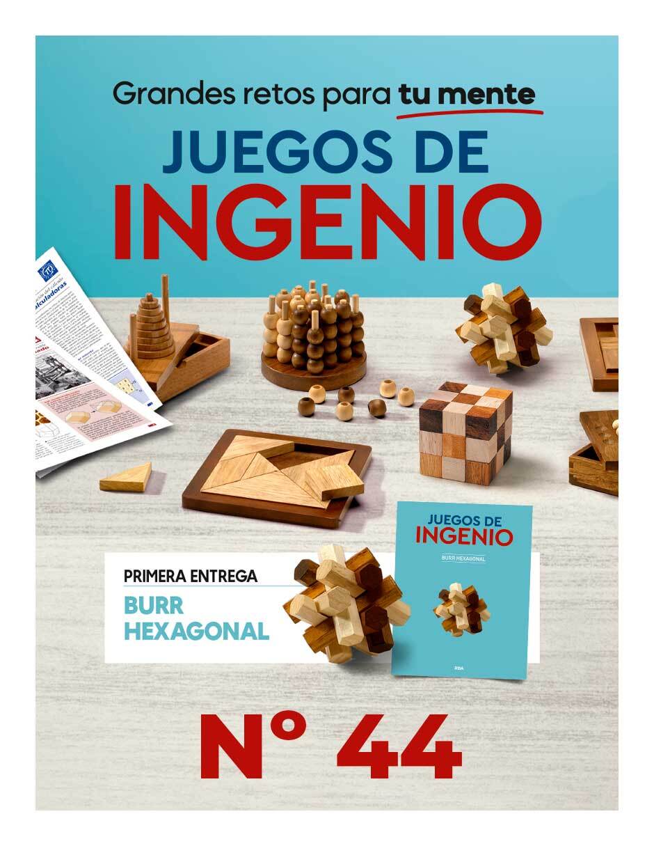 Coleccionable Juegos de Ingenio no. 44 Coleccionable Juegos de Ingenio no. 44