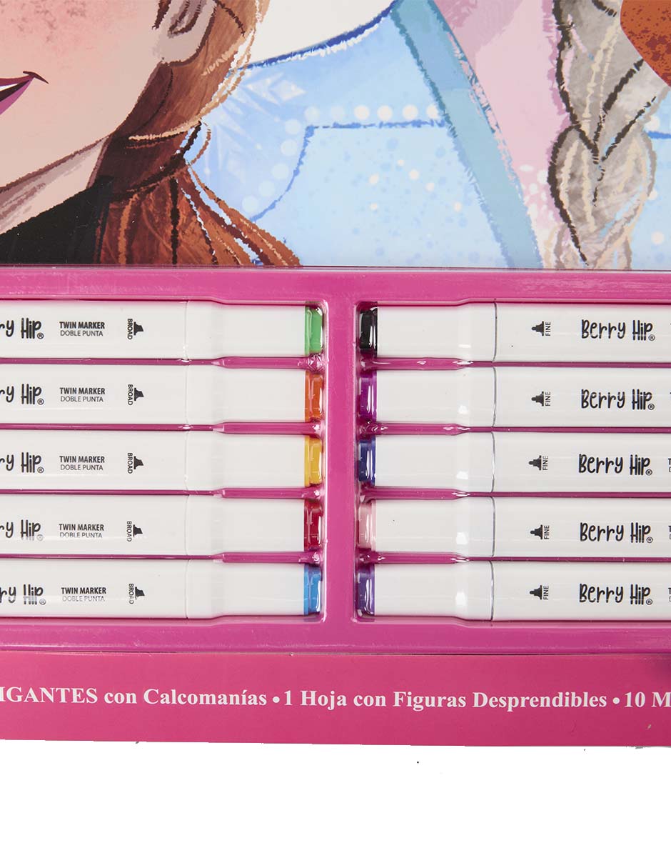 Libro gigante colorear y actividades Disney 3