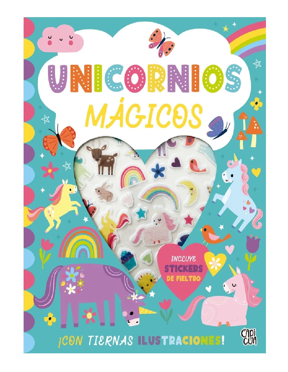 Libro Unicornios mágicos de Vr Edit