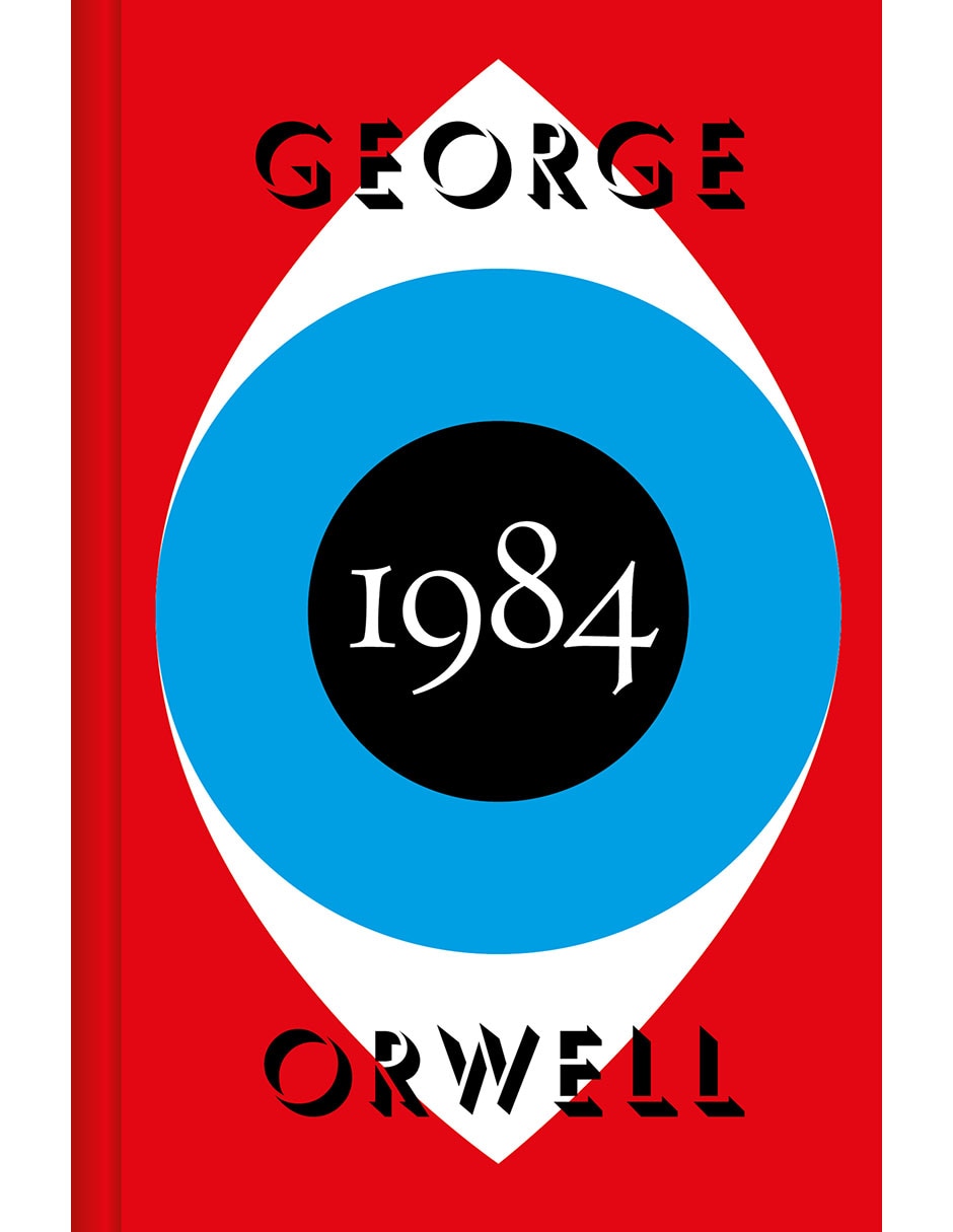 Libro 1984 (cantos pintados) de George Orwell Libro 1984 (cantos pintados) de George Orwell