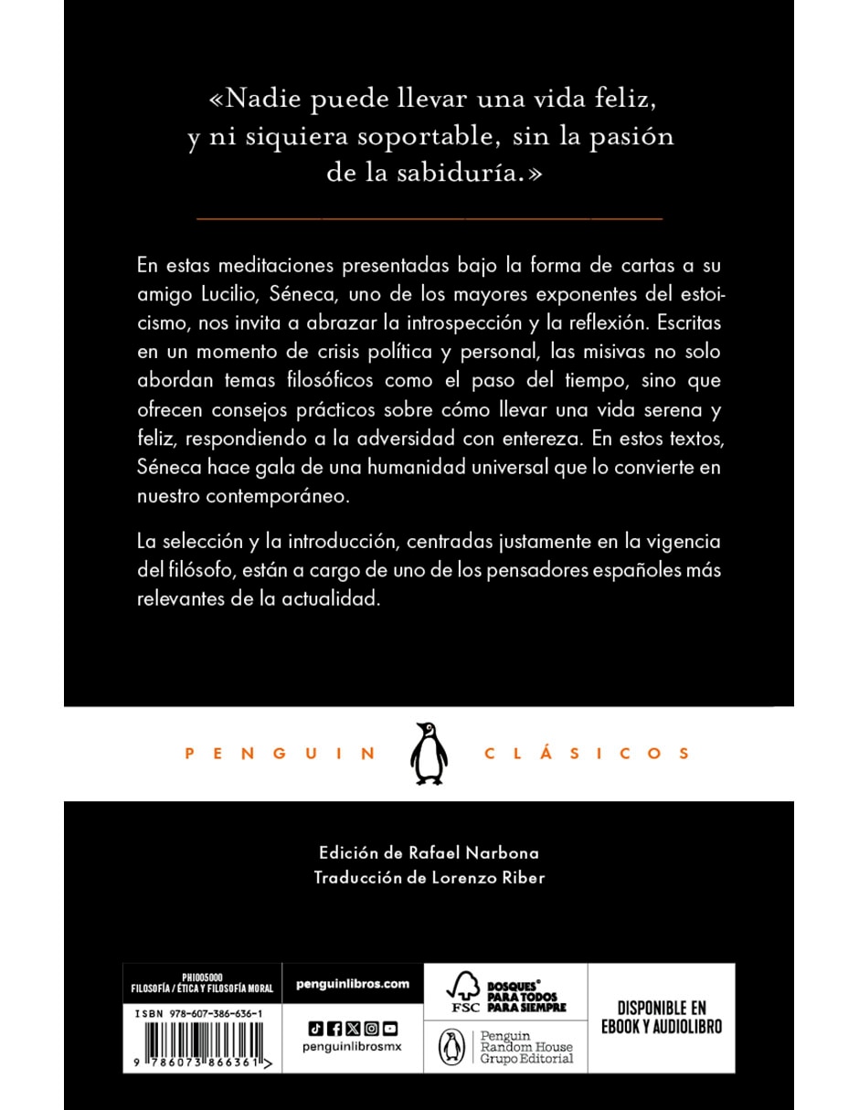 Libro Cartas de un estoico de Séneca 2