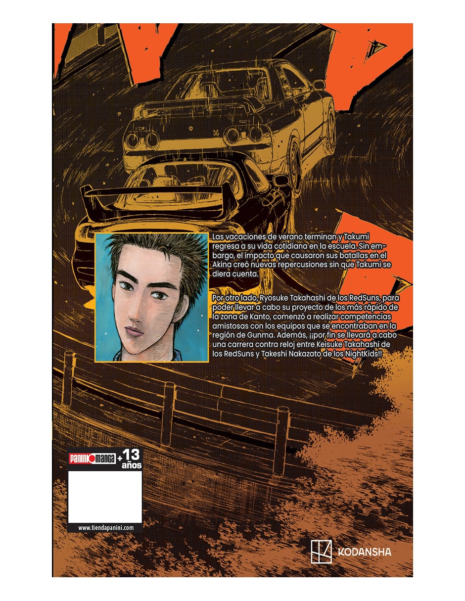 Manga Initial D N.4 2