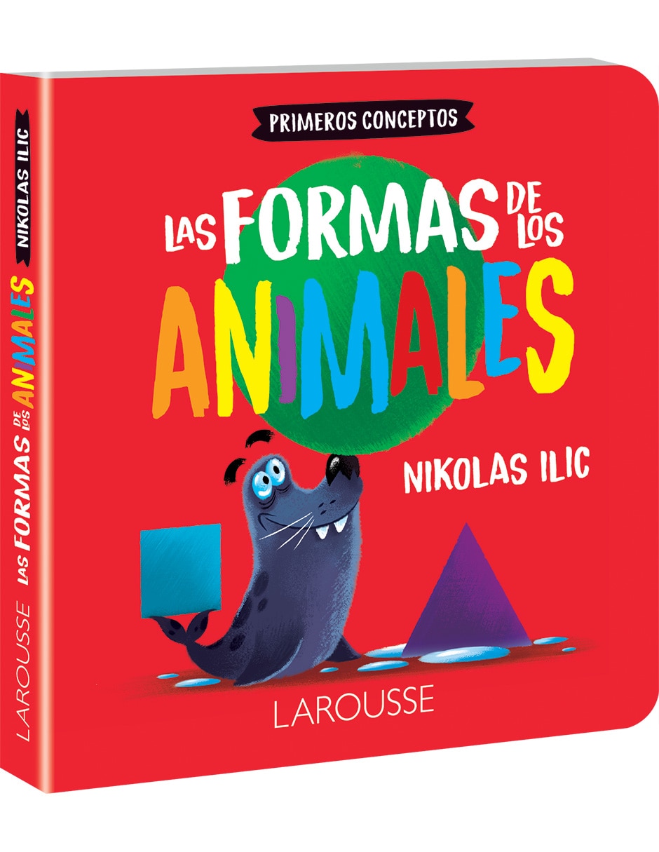 Libro Las formas de los animales (Primeros conceptos) de Nikolas Ilić Libro Las formas de los animales (Primeros conceptos) de Nikolas Ilić