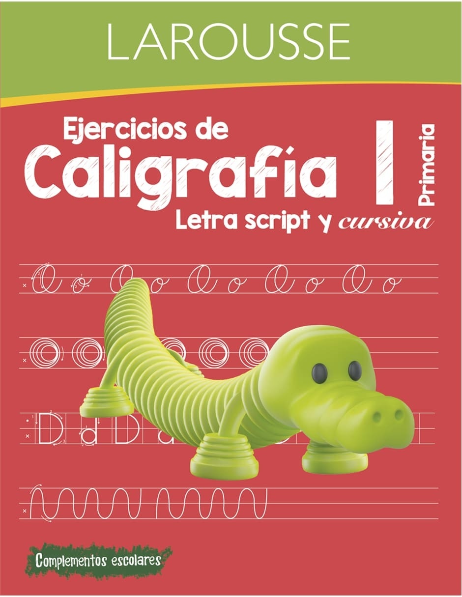 Libro Ejercicios de caligrafía 1° de primaria de Ediciones laorusse