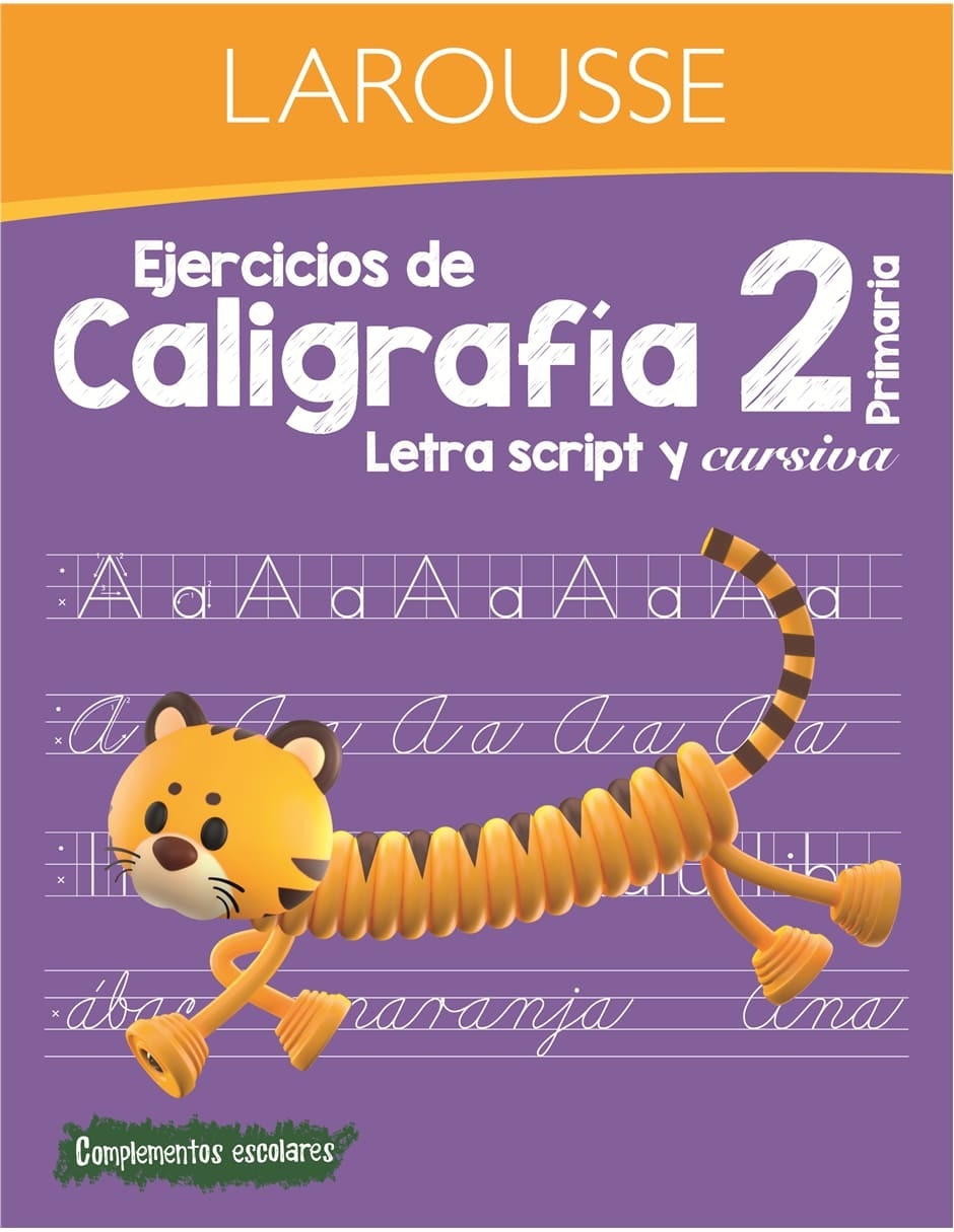 Libro Ejercicios de caligrafía 2° de primaria de Ediciones laorusse