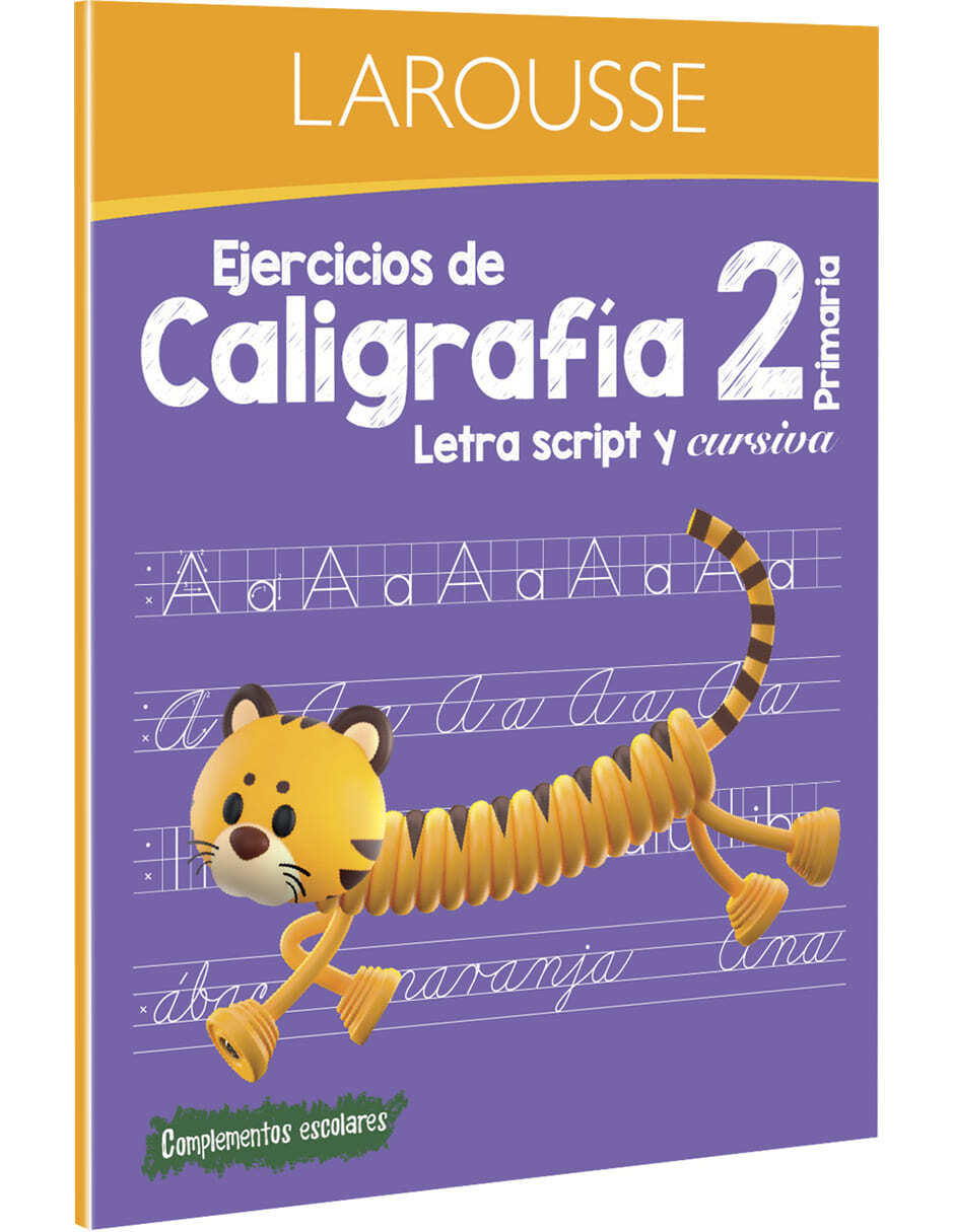 Libro Ejercicios de caligrafía 2° de primaria de Ediciones laorusse 2