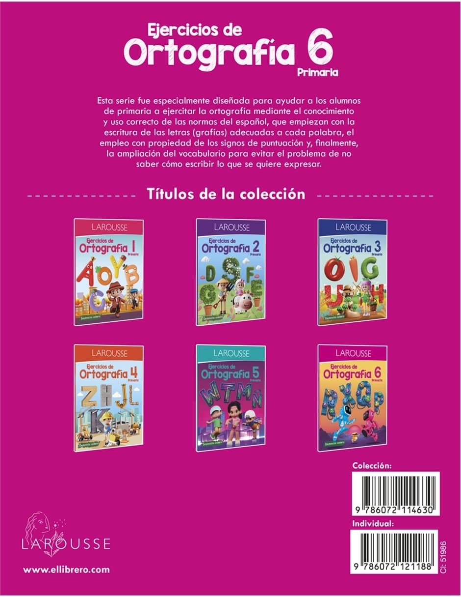 Libro Ejercicios de Ortografia 6 Primaria de Ediciones 2